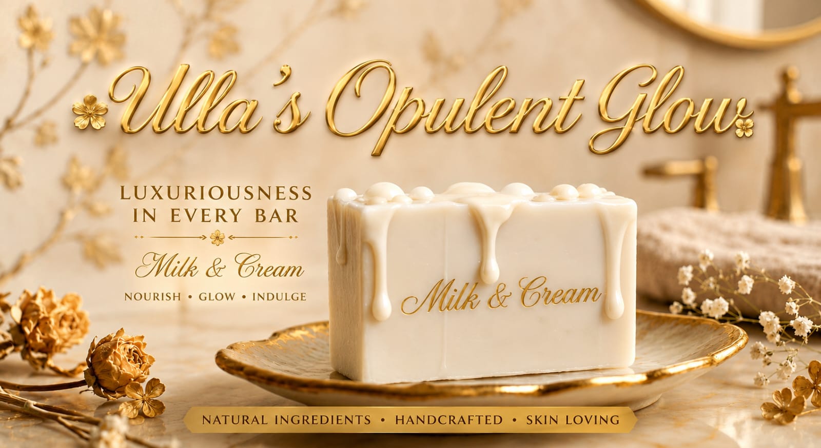 Milk & Cream - Handmade Bathing Soap